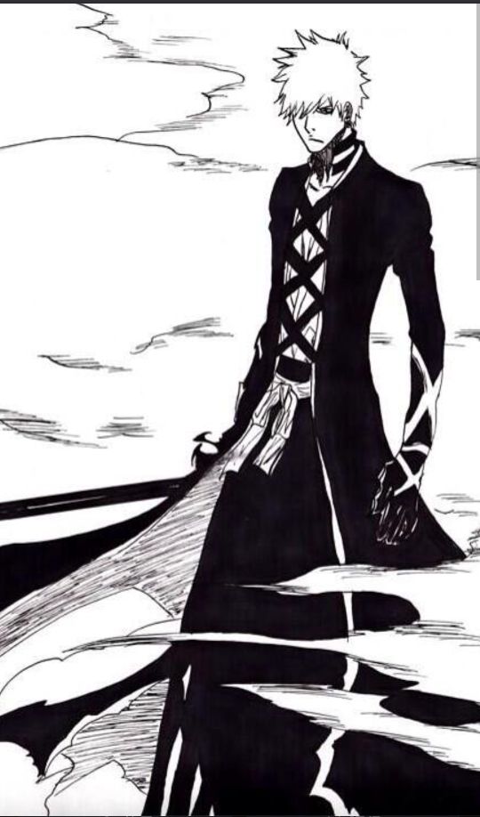 BLEACHを見たことある人だけでお願いします主人公黒崎一護の卍解天鎖斬月の姿は初期と消失編辺りのどちらが好きですか？衣装的に