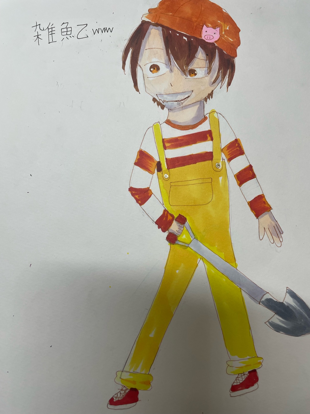 𓏸𓏸の主役は我々だ！のシャオロンᐢoᐢさんを描きました！｜幽霊の