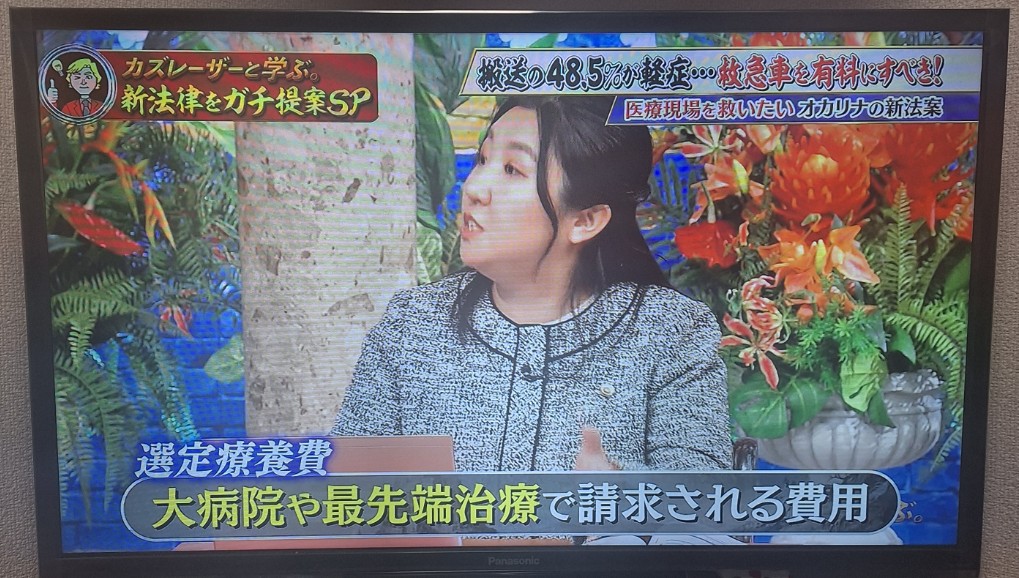 [日本の救急車🚑も有料にすべきか変わらず無料のままにすべきかに関する📺]