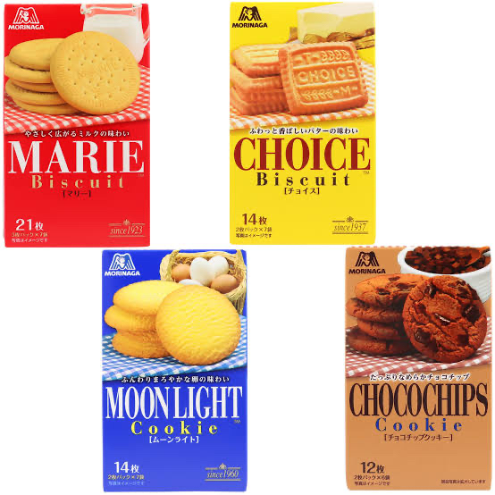 森永のマリー、ムーンライト、チョイス、チョコチップクッキーのどれか一つだけ買うとなったらどれを買いますか？