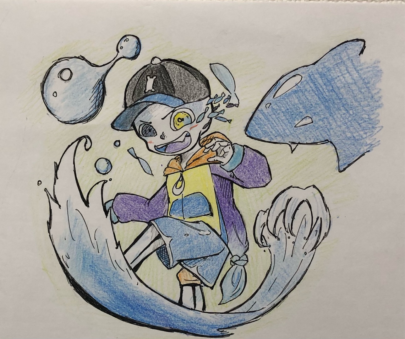 この絵どう思う？(オリズを知ってる人見て欲しい)