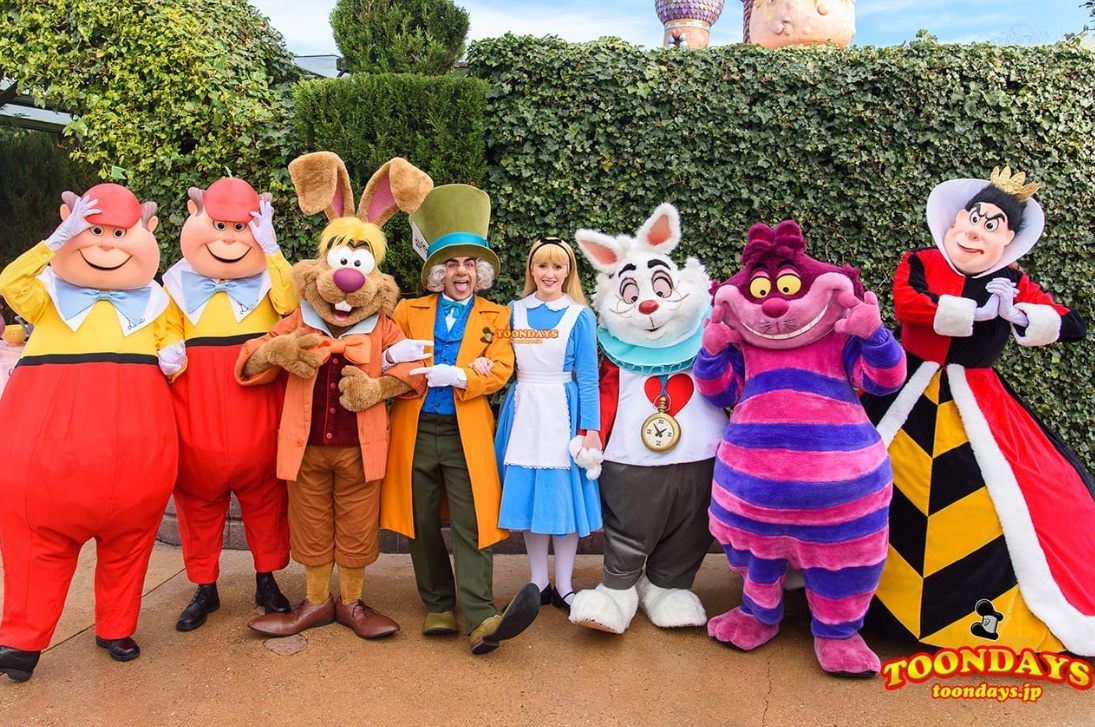 ディズニーの不思議の国のアリスのキャラクターだったら、誰になりたい？