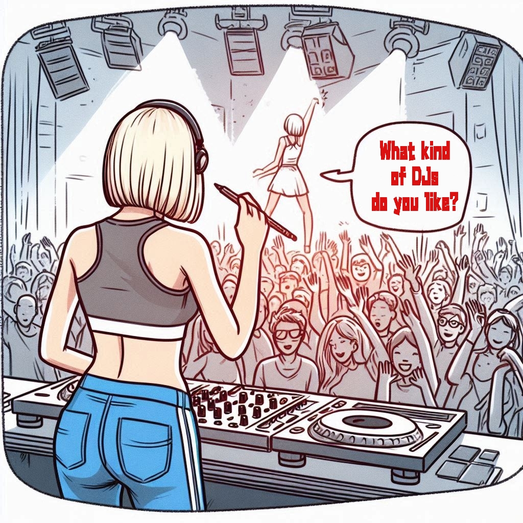 今イチバン好きなDJは誰ですか？またどんなところが好きですか？
