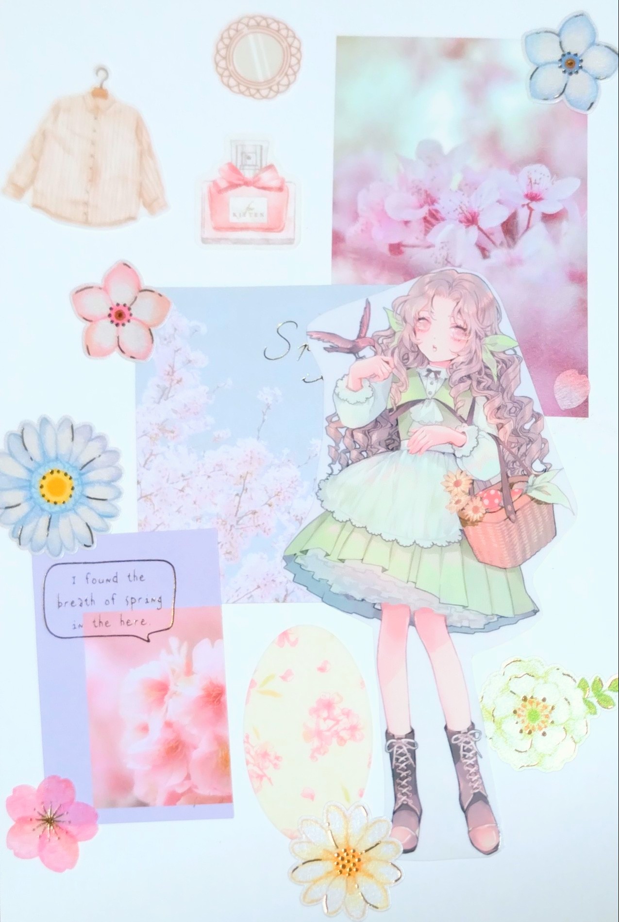 コラージュのお題をください！