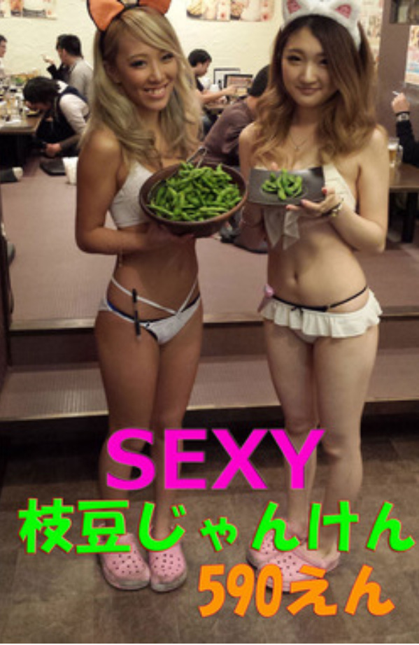 もしもこんな感じの居酒屋があったら
男性なら呑みに行きますか✌😚🍺
女性ならバイトに応募しますか？