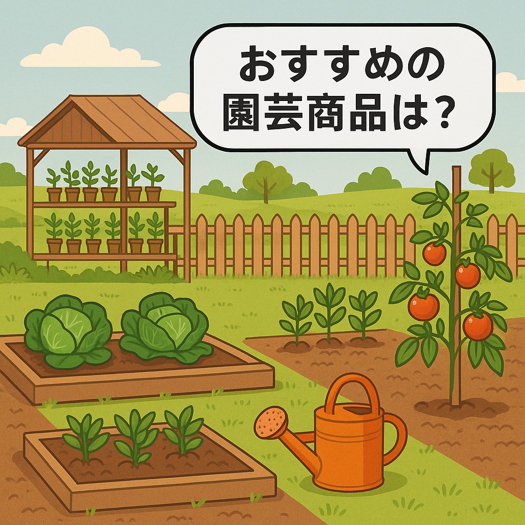 おすすめの園芸商品は何ですか？