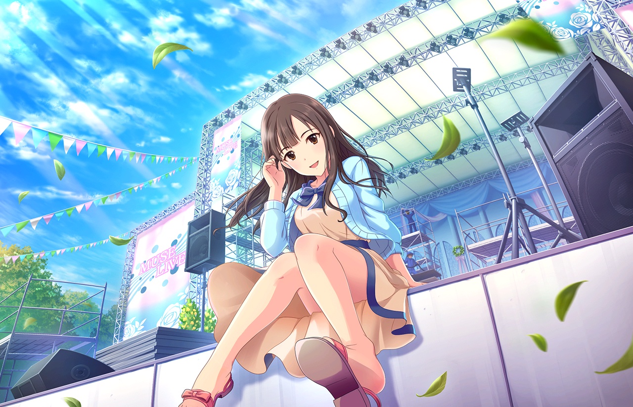 アイドル特訓前イラストで好きなもの(私服)を教えてほしいです