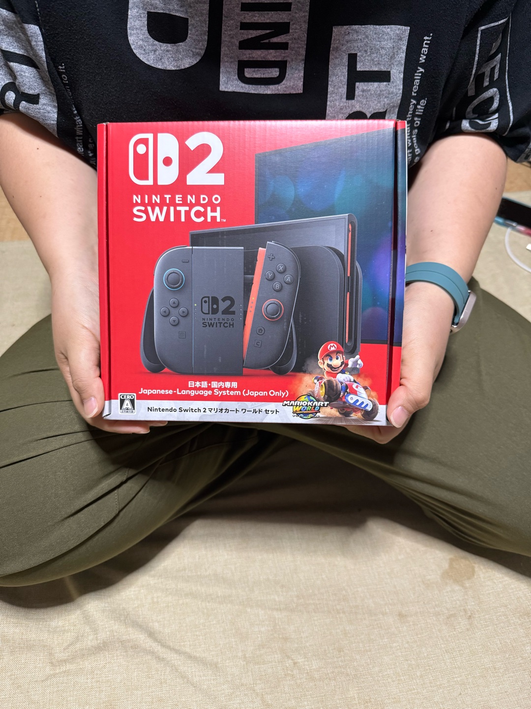 switch2、テレビに映らない。
