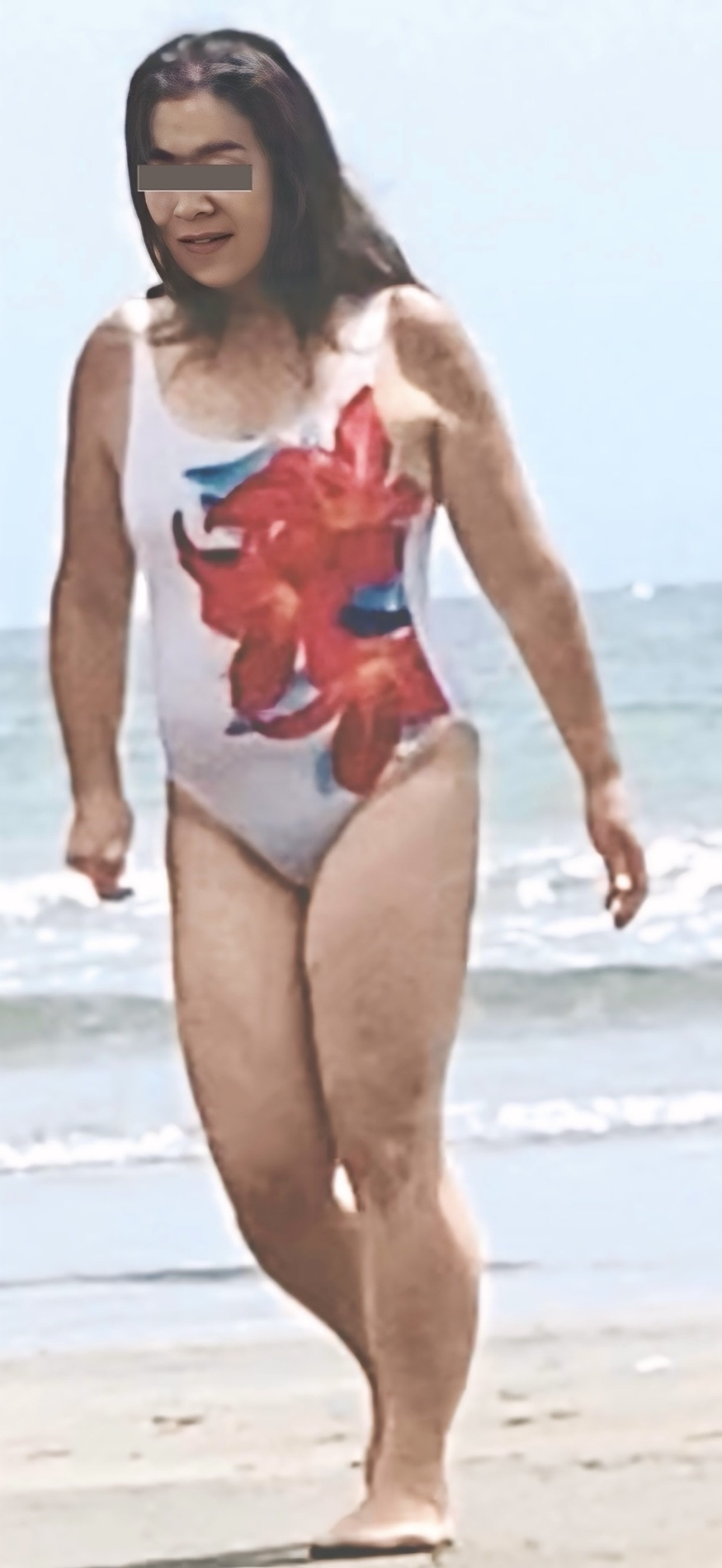 50代後半のおばさんの水着姿は汚ない？