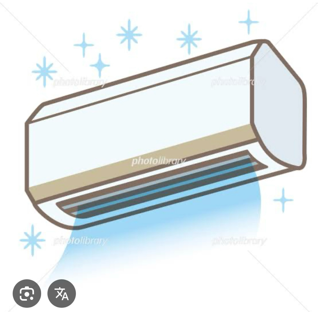 部屋を冷やすのに(^^)