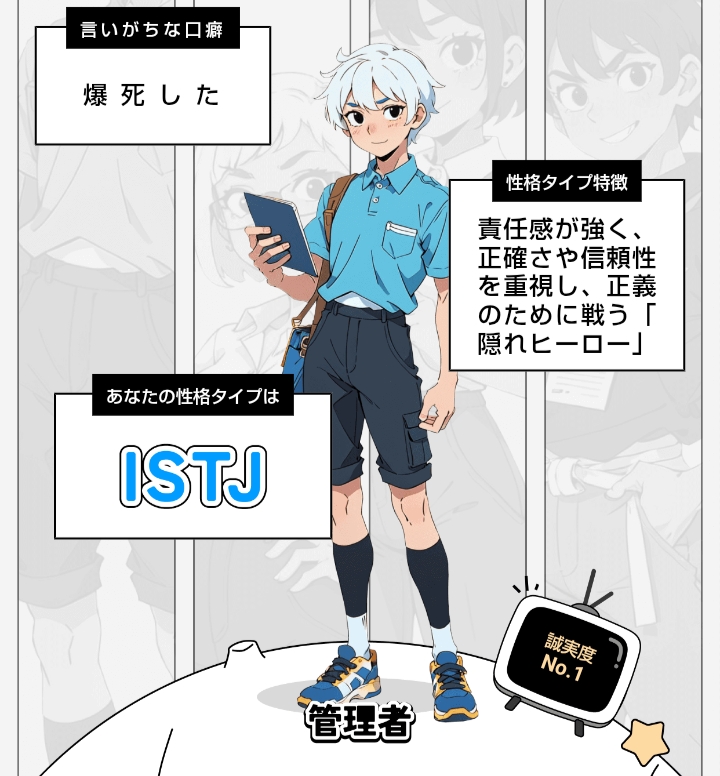 性格診断のキャラ、誰が好き？