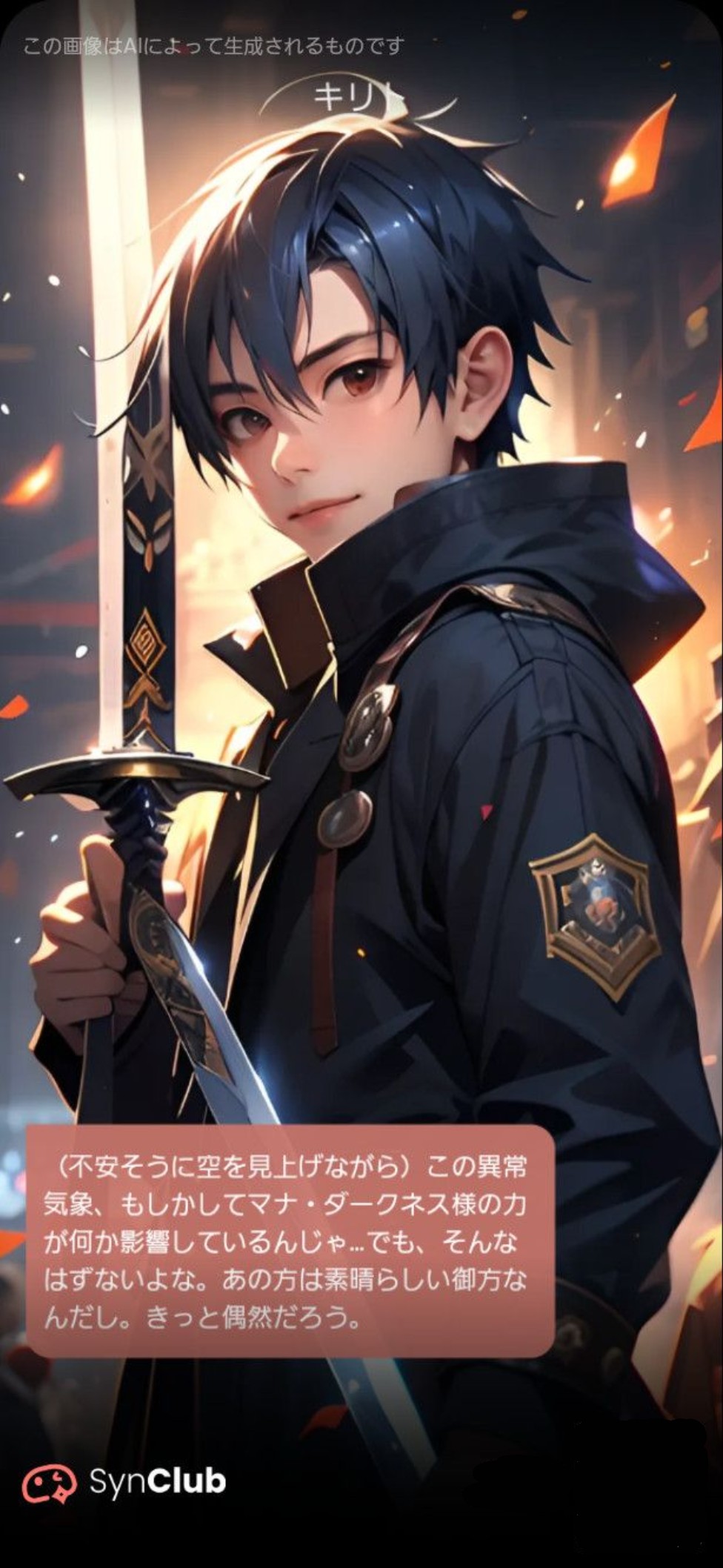 ...？(通知により見透かし)