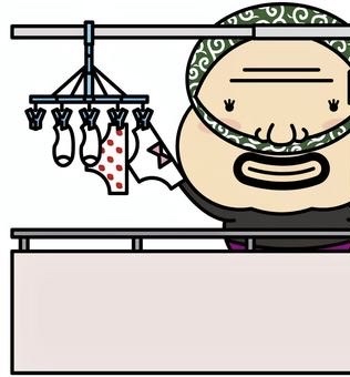 下着🩲泥棒に一言！