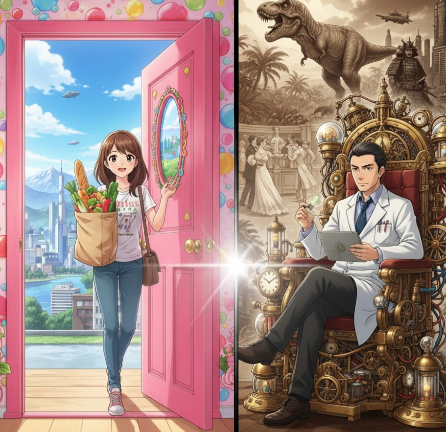 欲しいのは「どこでもドア」？ 　　　　　　　それとも「タイムマシン」？