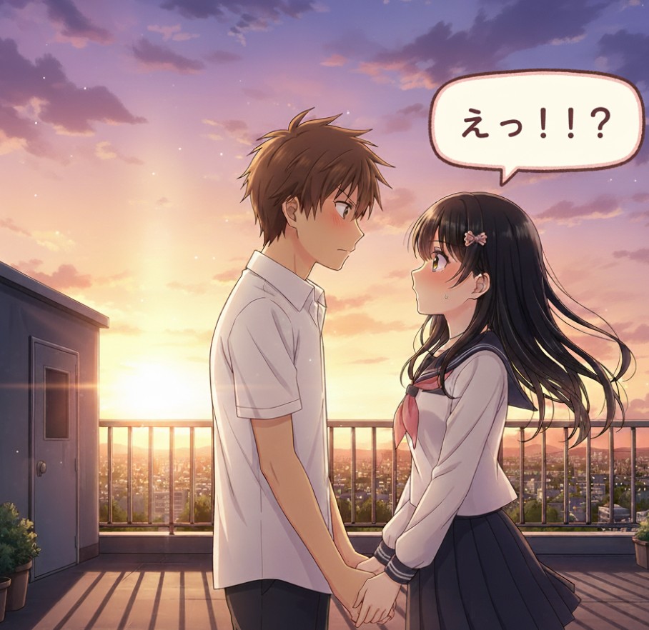 君のことが好きだ♡あっ！ごめん今じゃない・・女の子に何があった？🤣