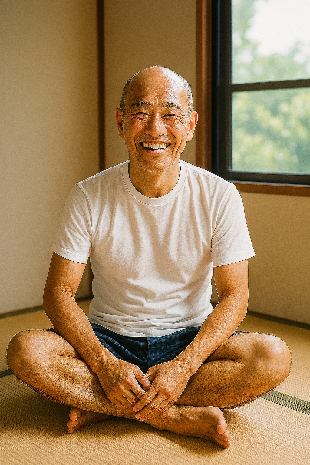 【お題】この男性の笑顔の訳は？