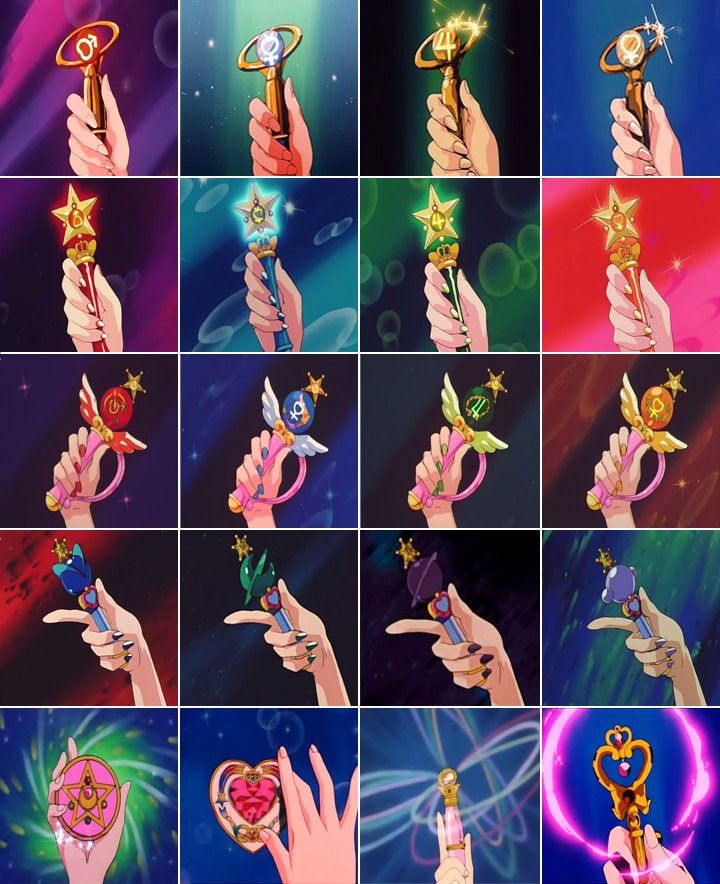 [セーラー戦士の変身シーン・知ってる人→👍・精神オーバーブロット状態である自分本人はセーラーウラヌスやセーラーネプチューン及びセーラープルートにより関係者]