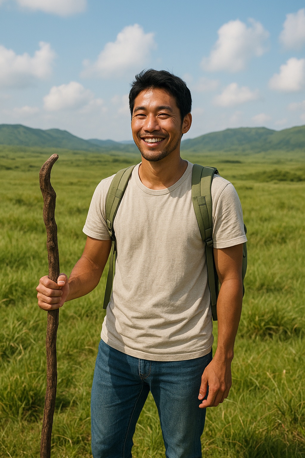 【お題】この杖を持った旅人の正体は？