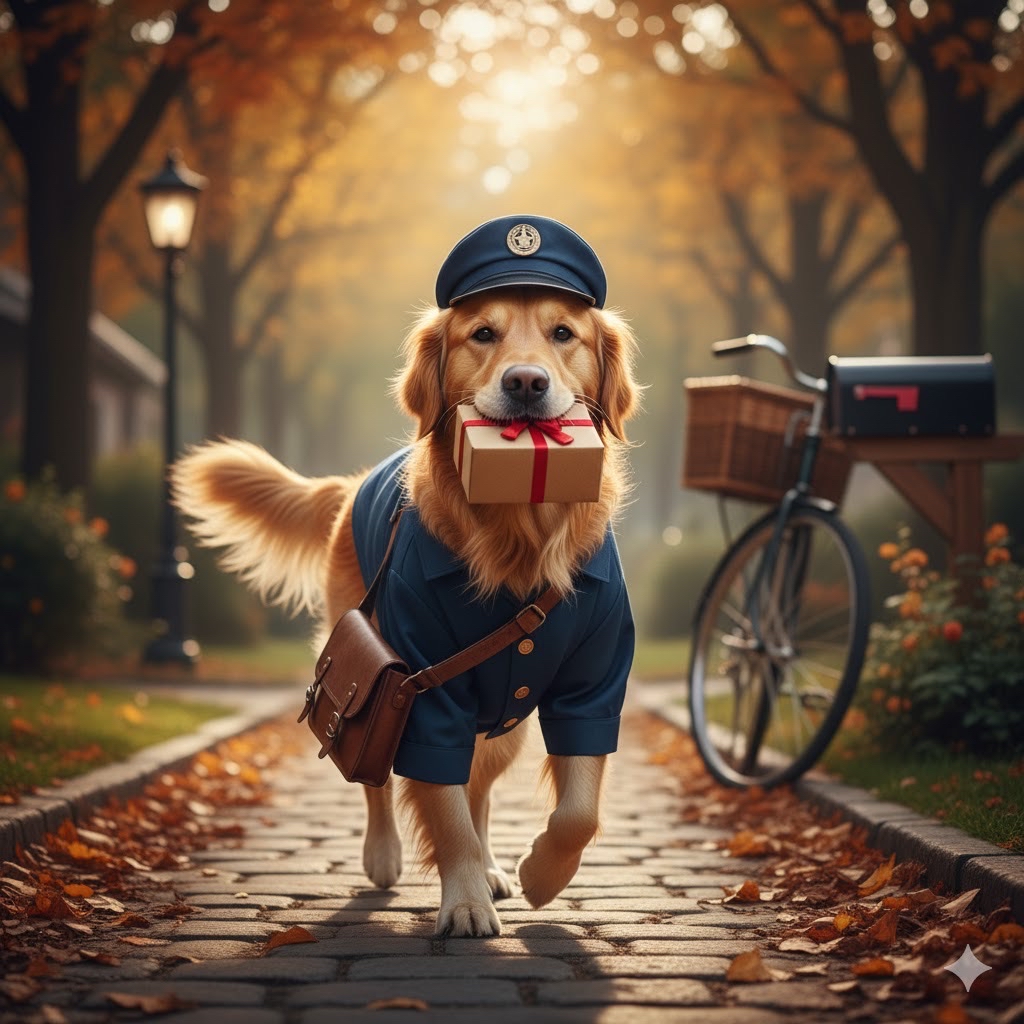 こんばんはー宅配です！