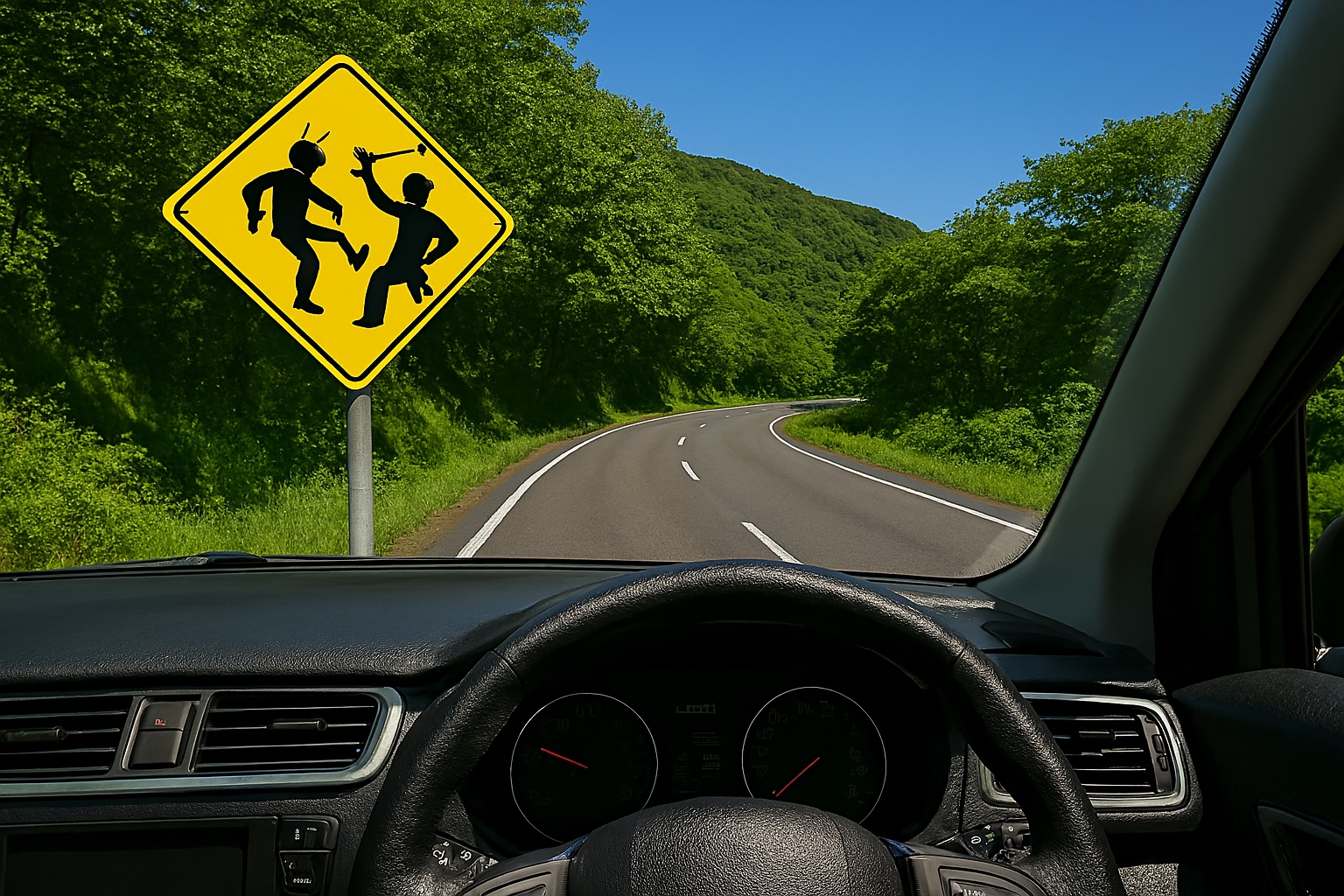 【お題】何に注意⁉︎