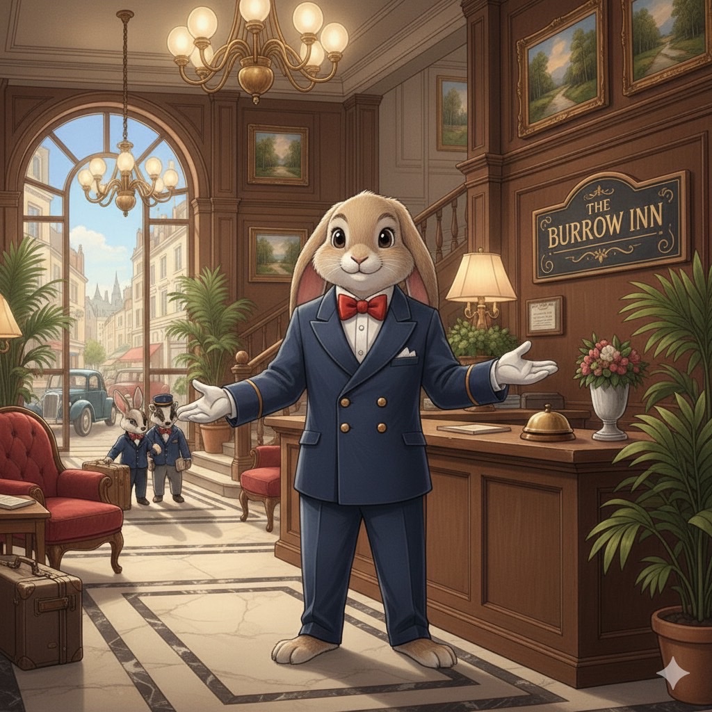 このホテルの支配人の日課は？