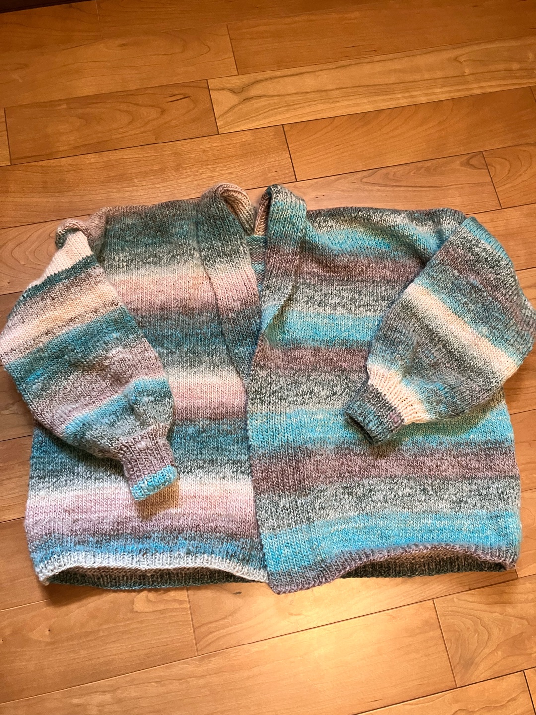 大物を編むときに飽きないようにする工夫はどんなことしてますか?