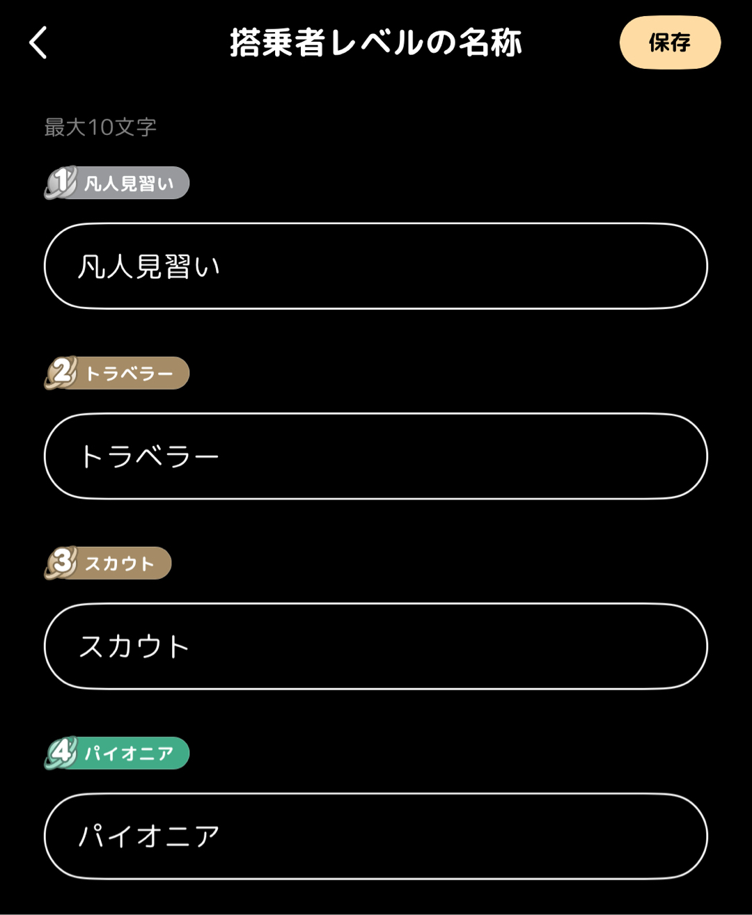 【哲学-星】Lv1を「凡人見習い」にしました。Lv2-4はどうしたらいいでしょうか？
(大喜利可)