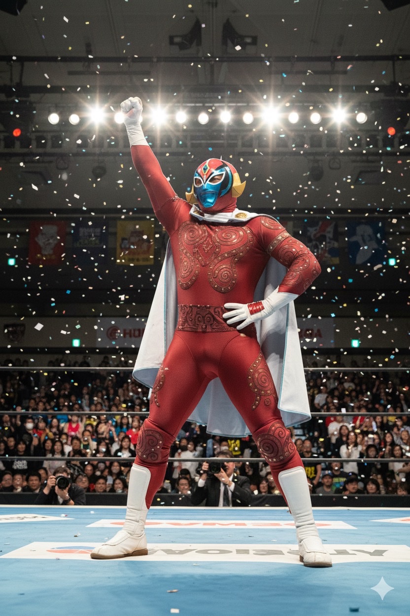 【お題】華々しく登場した、この格闘家は何て名前⁉︎