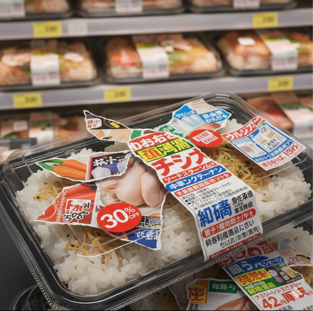 チラシが乗っているから30%引きなのかそれとも破った広告のチラシを乗せたチラシ寿司だかは30%引きなのか…⁉︎