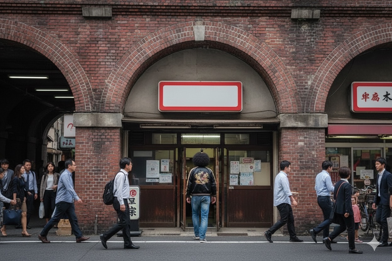 【お題】ある人物を尾行していたら、何やら怪しい店に着いたんだけど・・・ここは何⁉︎