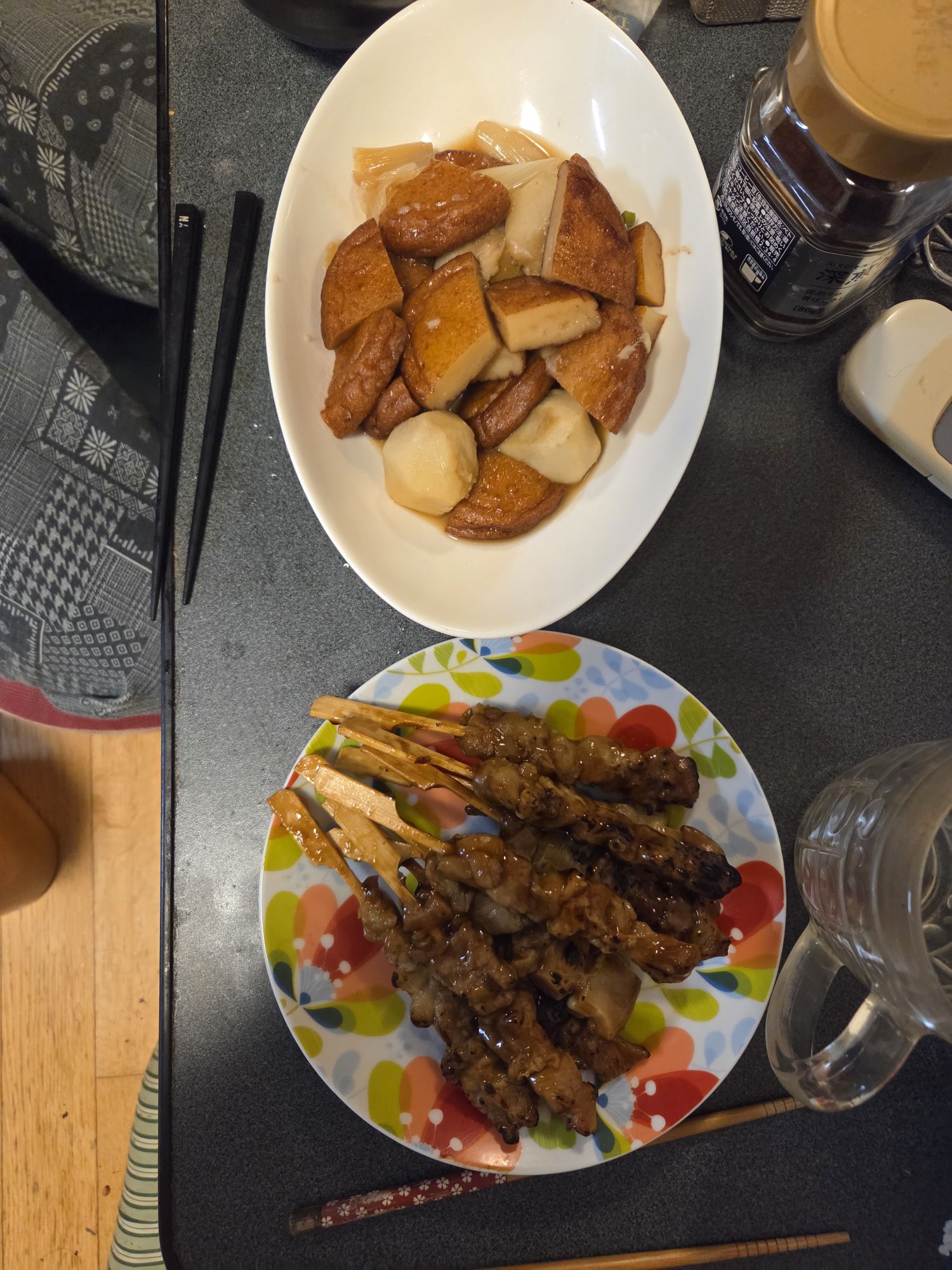 今日は里芋の煮物を作りました✌️