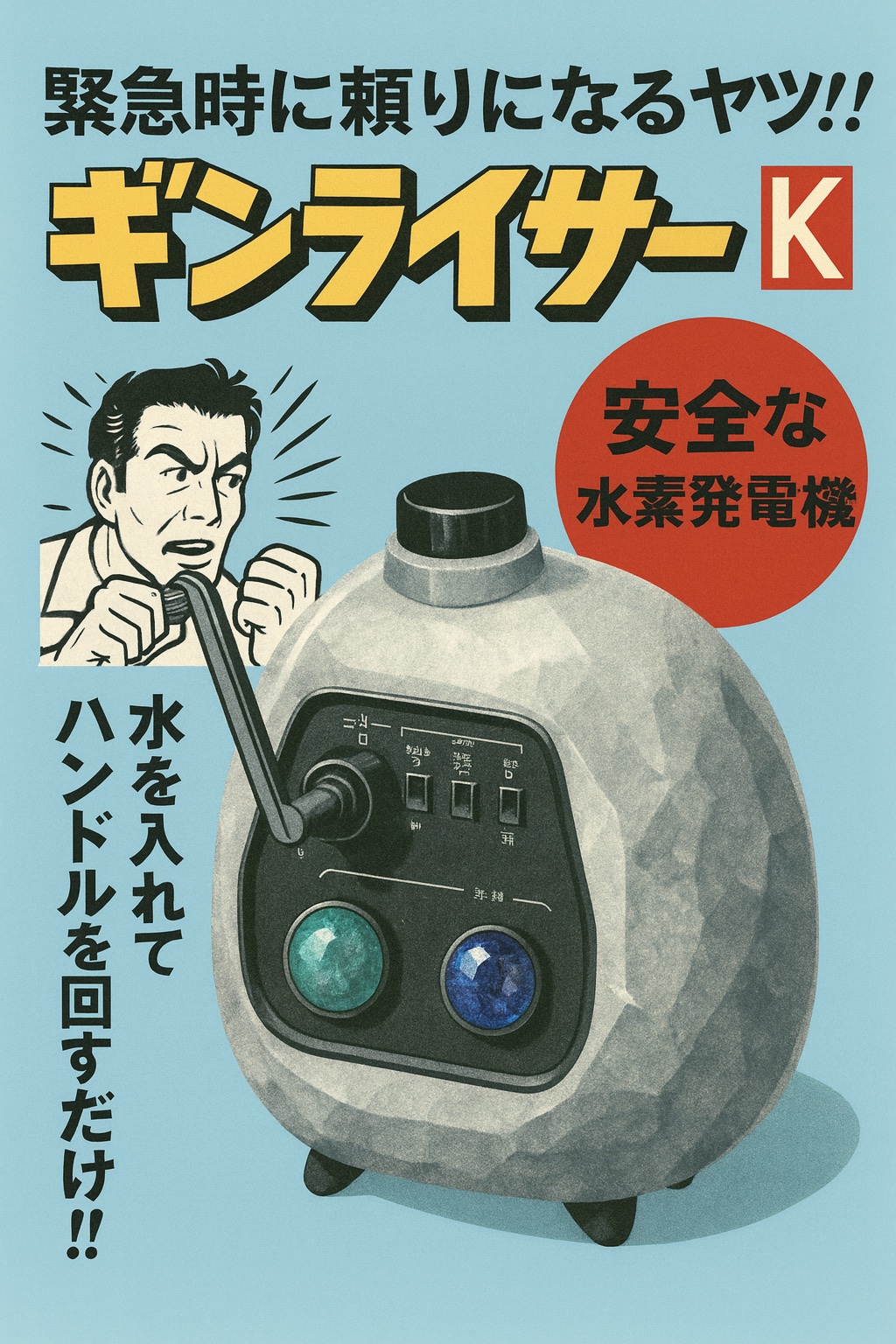 【お題】給湯器の会社に似たような名前があるんだけど、｢ギン｣だと発電機以外に、何を作っているのかな？