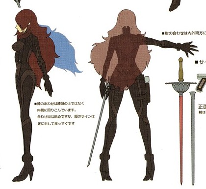 架空の女キャラの女装