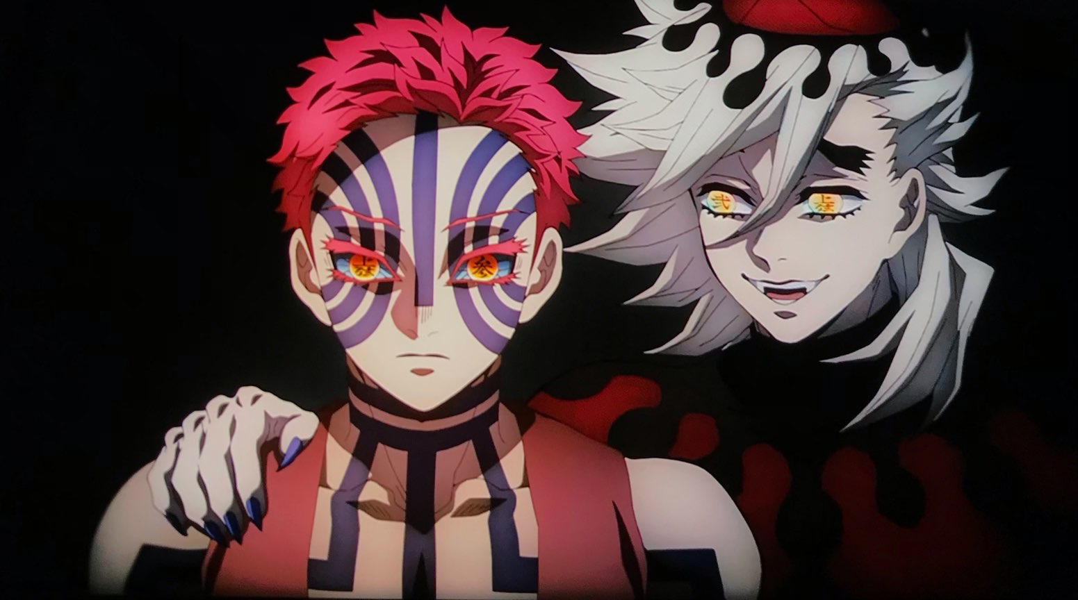 鬼滅の鬼の中では誰推し？ついでに鬼殺隊、柱の推しも教えてくれると嬉しい