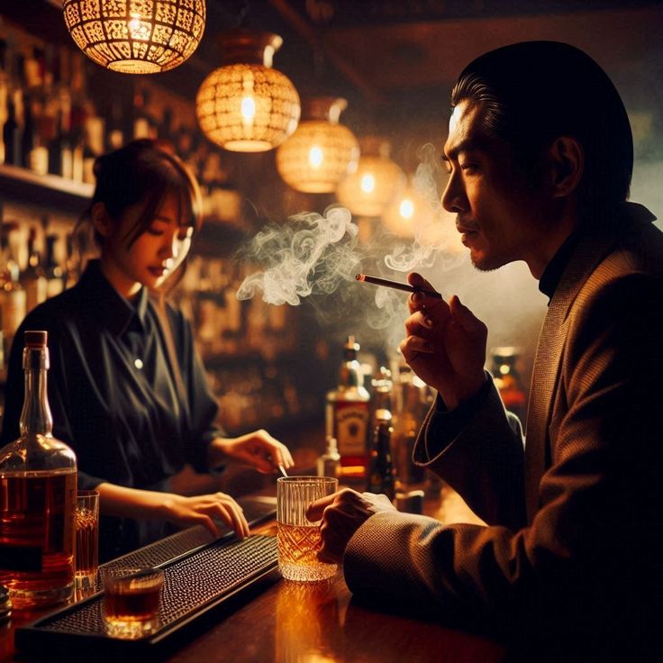 彼はいつもBARにいる。誰もが公には頼みづらい仕事を彼に依頼するために彼の元を訪れる。彼の仕事は、何？