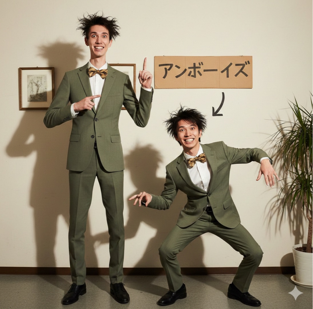 時代に切り込む期待の新人芸人アンボーイズ！！