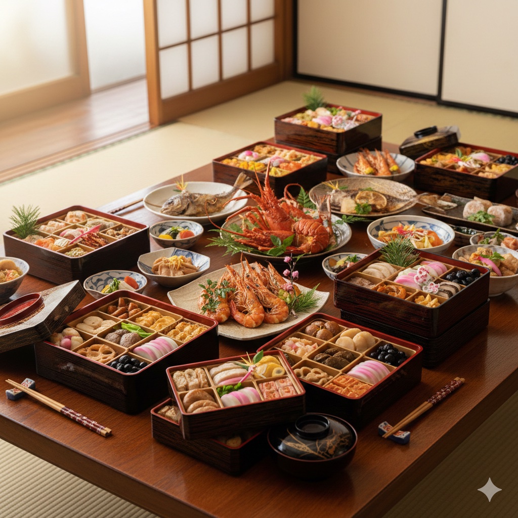 🎍正月のおせち料理🎍あなたの好きな1品とか珍しい1品を教えて