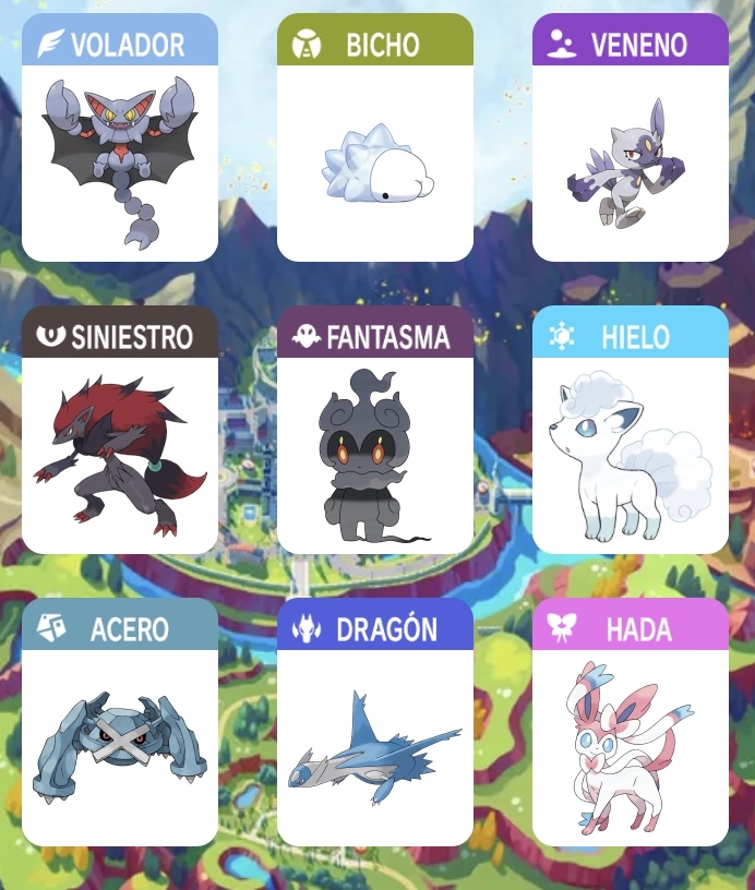 ポケモン好きが選ぶ18タイプ別推しポケモン1匹が見てみたい