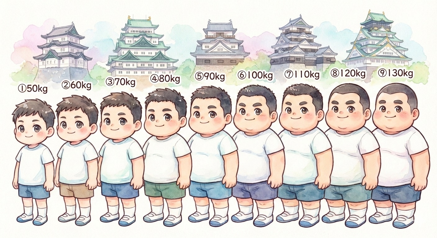 下記のAIイラストの中で好きな体型の男性を教えて下さい。