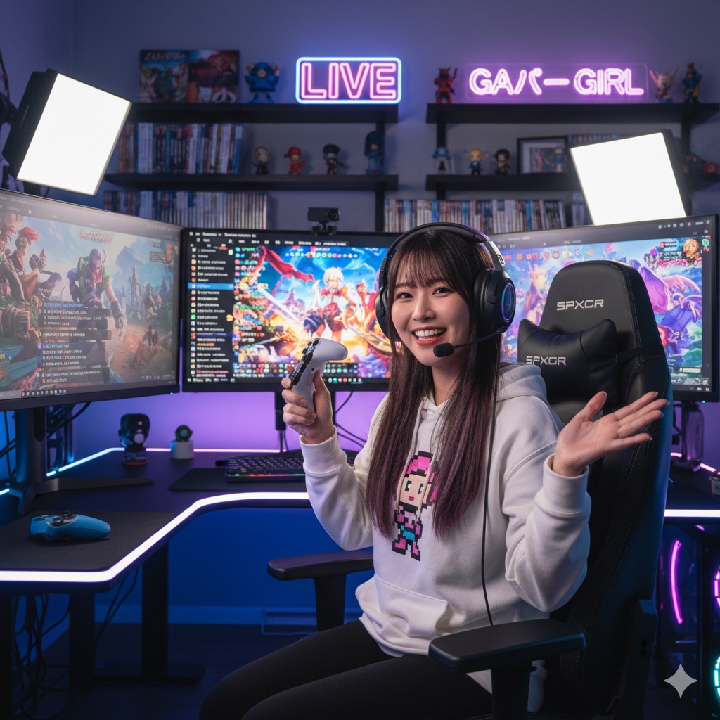 ゲーム配信者のお姉さん、この人最近の楽しみとは！？