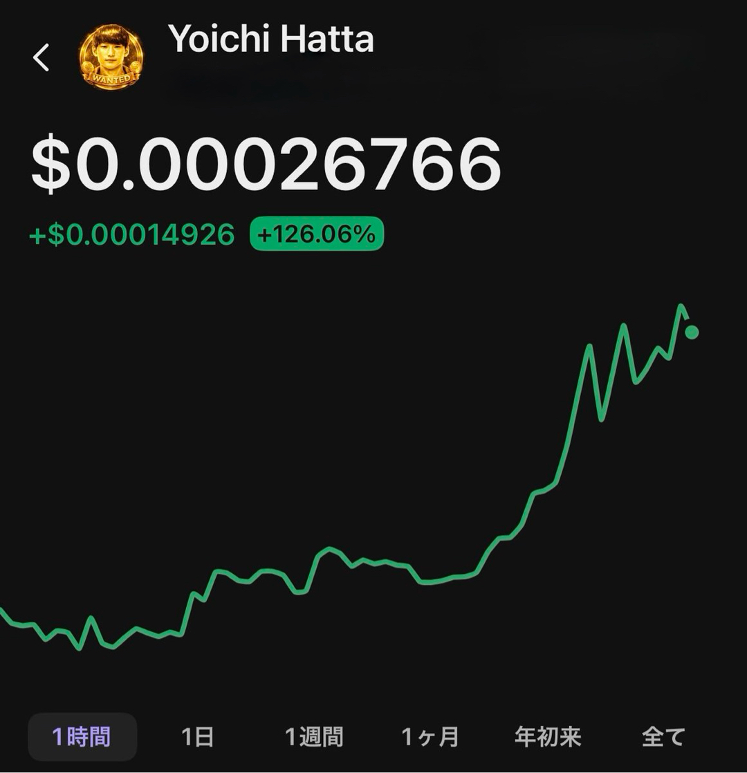 Ｚ李氏の仮装通貨が早くも爆上がりしてるみたいですが、、数年前のGACKTコイン（スピンドル）みたいになる気がする｜キリン🦒の投稿-GRAVITY(グラビティ)  SNS