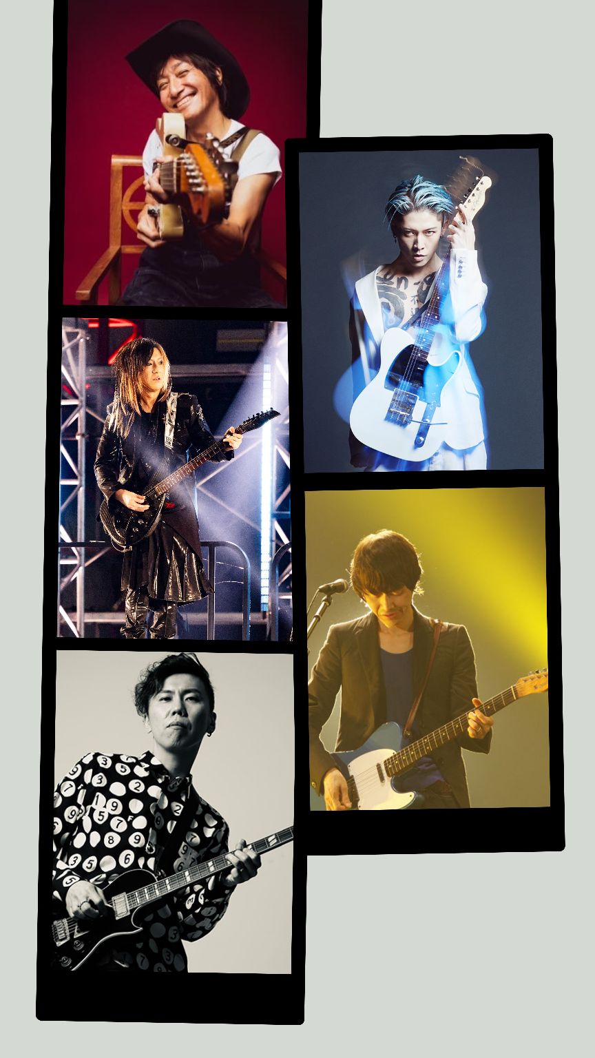 好きな日本人ギタリストはどなた？🎸