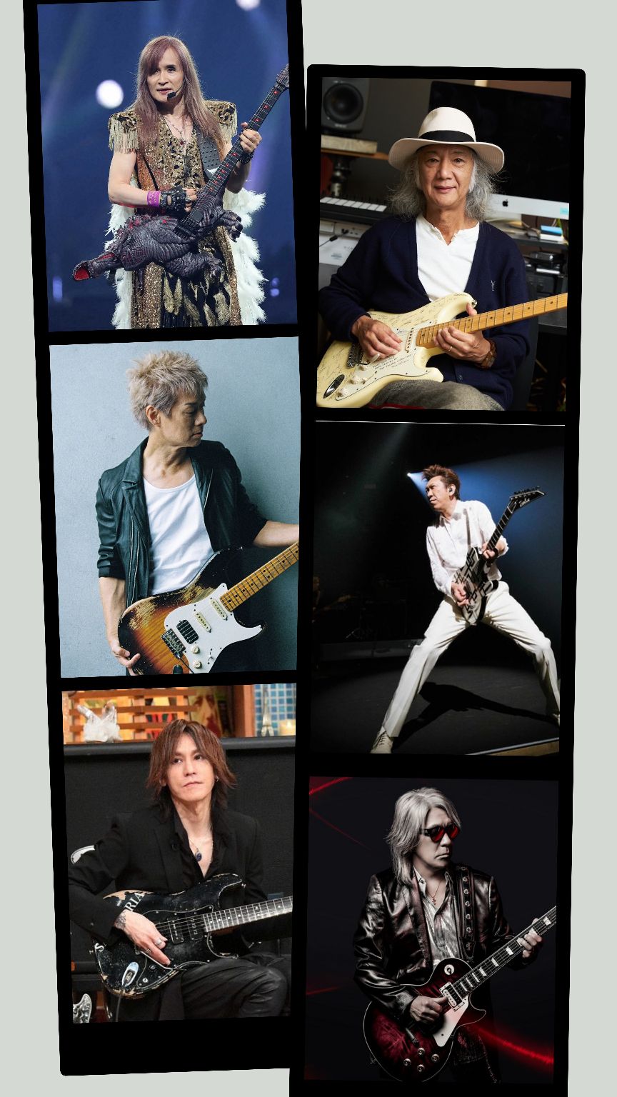 好きな日本人ギタリストはどなた？🎸