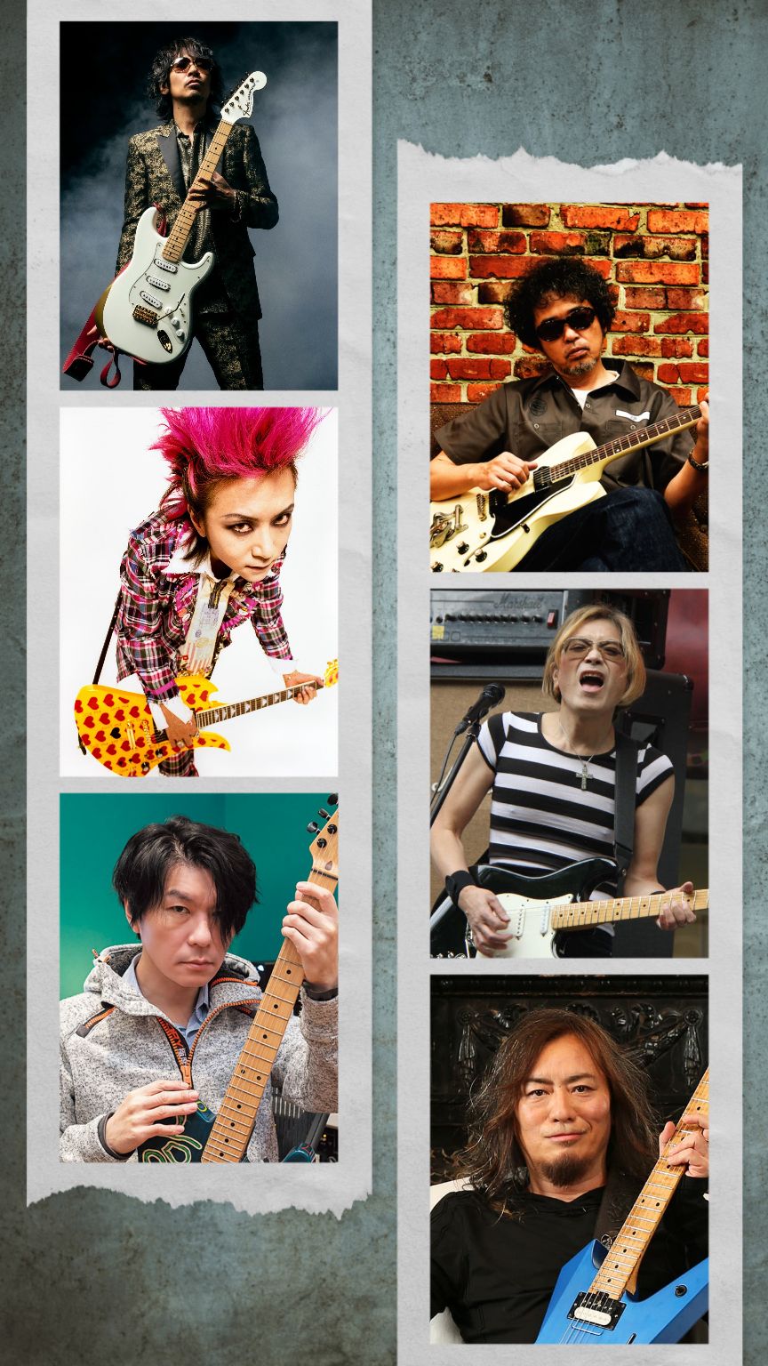 好きな日本人ギタリストはどなた？🎸