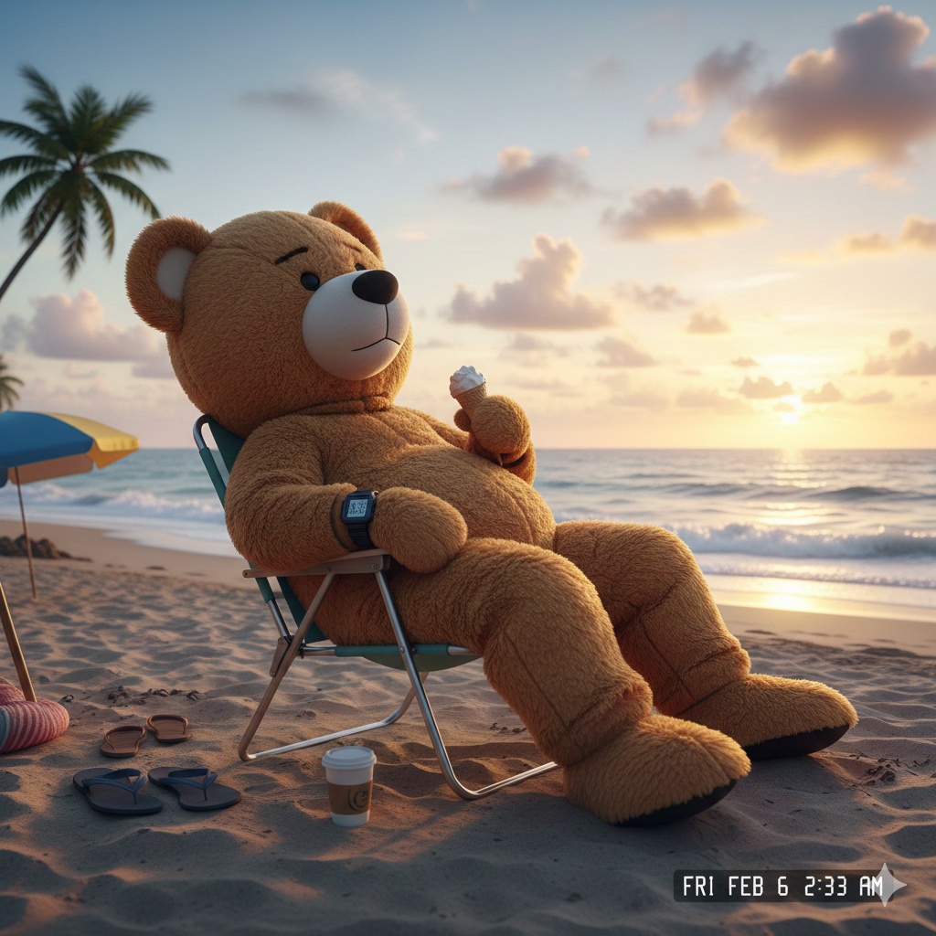 くつろいでるクマ🧸この悩みとは？