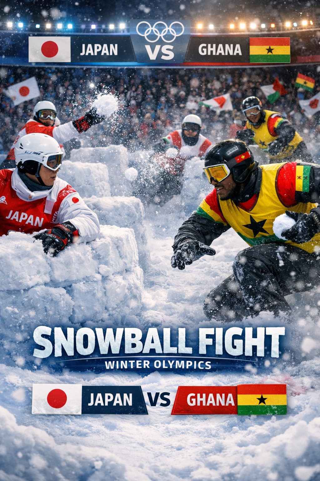 【お題】盛り上がっている雪合戦が、冬季オリンピックの新競技に選ばれたのは何故？