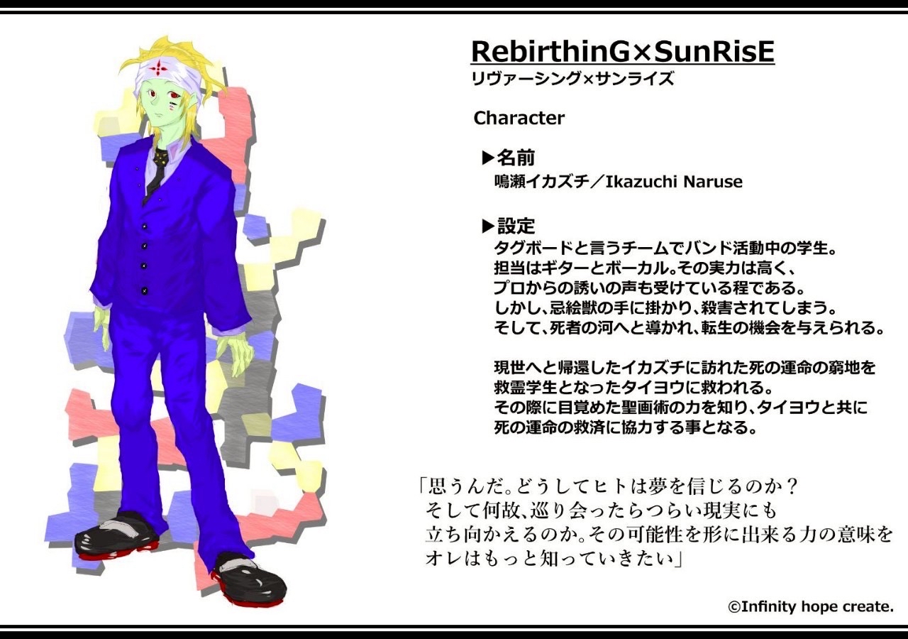 自作ゲームのキャラクター設定の印象聞かせてください✨