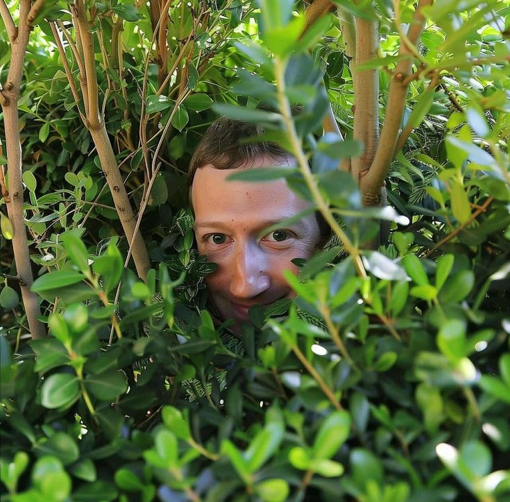 【画像で一言】藪の男