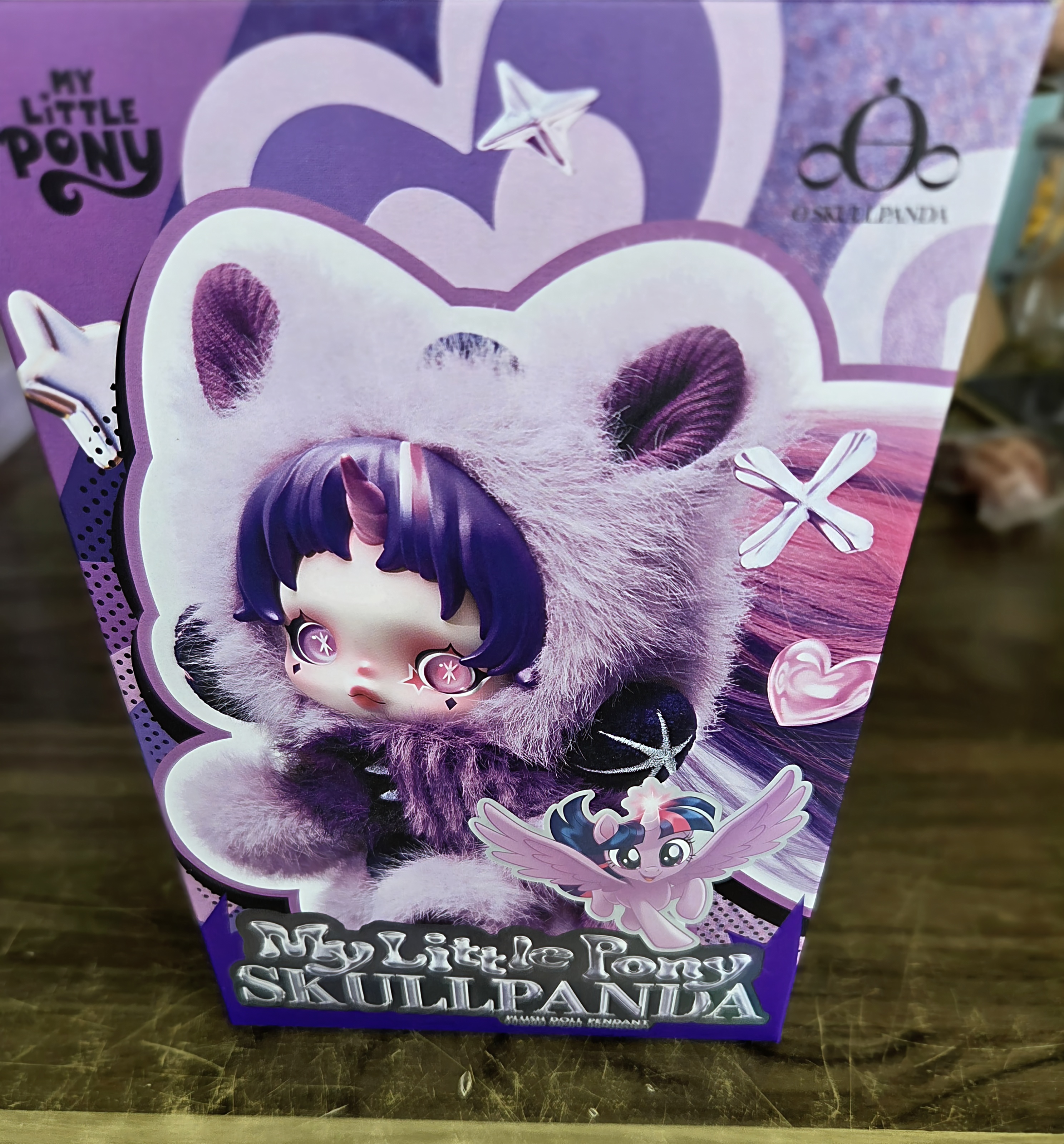SKULLPANDAのMy Little Ponyコラボのぬいぐるみペンダントが届きました 