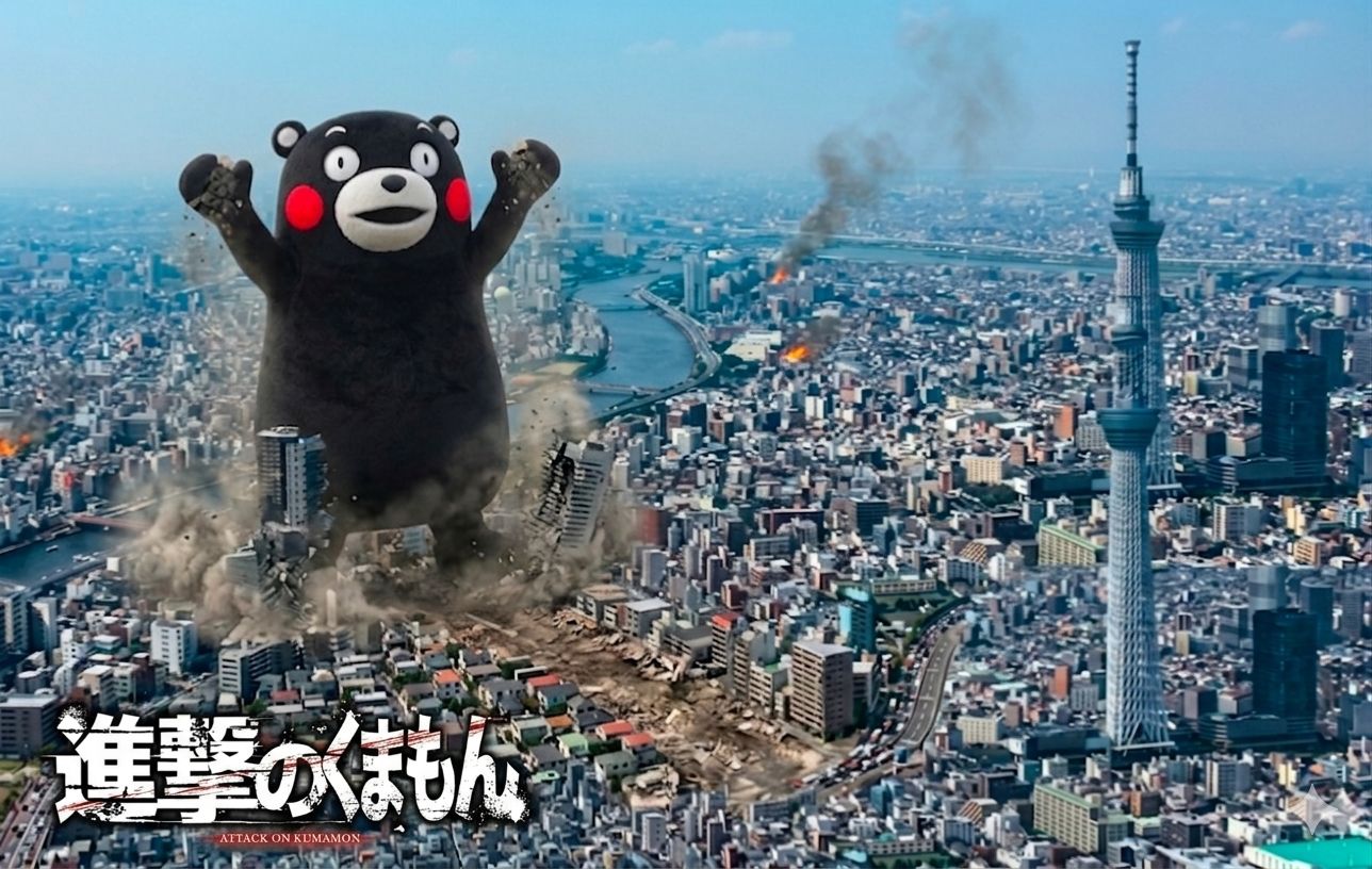 くまもんが、あばれてる理由は？